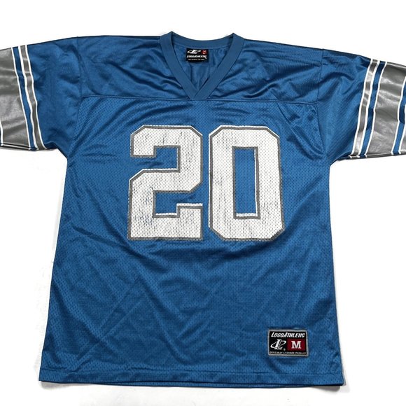 Logo Athletic Shirts Vintage Barry Sanders Detroit Lions Logo